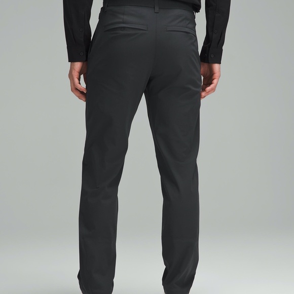 NWT Lululemon Mens ABC Classic Fit Trouser Pants Sz36x32 in Obsidian (Dark Gray) - Picture 3 of 13